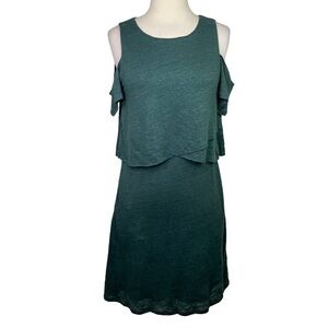 Heather by Bordeaux Mira Cold Shoulder Swing Dress, Small